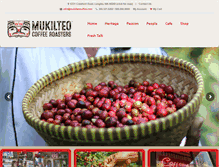 Tablet Screenshot of mukilteocoffee.com